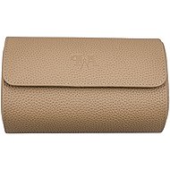 Prague WATCH Accessories Signature Watchroll Double aplaca beige - Watch Box