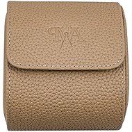 Prague WATCH Accessories Signature Watchroll Single aplaca beige - Watch Box
