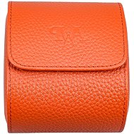 Prague WATCH Accessories Signature Watchroll Single syracuse orange - Watch Box