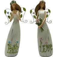 Prodex Víla plechová křídla sada 2 ks 25 cm - Angel Statue