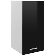 Shumee Upper kitchen cabinet 801250 black high gloss - Cupboard
