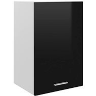 Shumee Upper kitchen cabinet 801258 black high gloss - Cupboard