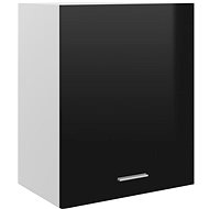 Shumee Upper kitchen cabinet 801266 black high gloss - Cupboard