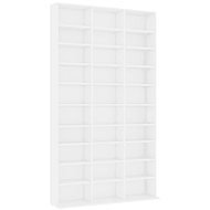 CD cabinet white 102 x 23 x 177,5 cm chipboard 801778 - Cabinet