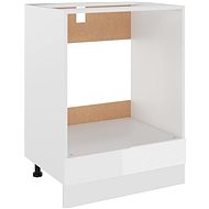 Shumee Kitchen cabinet for oven 802502 white high gloss - Cupboard