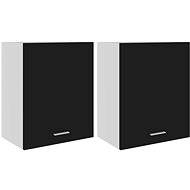 Shumme Kitchen cabinets 2 pcs 805079 black - Cupboard