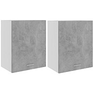 Shumee Kitchen cabinets 2 pcs 805082 concrete grey - Cupboard
