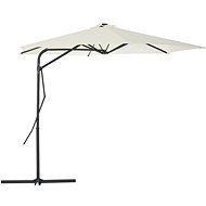 Garden parasol with steel rod 300 cm sand 44886 - Sun Umbrella