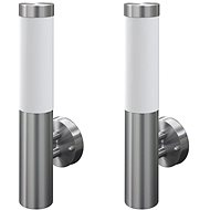 Waterproof stainless steel wall lamp - 11 x 35 cm 160163 - Garden Lighting