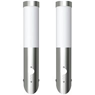 Wall mounted waterproof luminaire with motion sensor - 2 pcs 160166 - Garden Lighting
