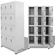 Wardrobe with 12 compartments, 90x45x180 cm 244476 - Wardrobe