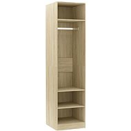 Wardrobe oak sonoma 50 x 50 x 200 cm chipboard 800237 - Wardrobe