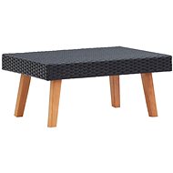 SHUMEE Stůl zahradní 50cm, černý 310222 - Zahradní stůl