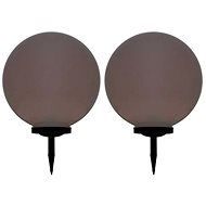 Garden solar lamp 2 pcs LED spherical 50 cm RGB 277129 - Garden Lighting