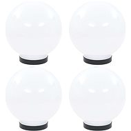 Spherical LED lamps 4 pcs sphere 20 cm PMMA 277141 - Garden Lighting