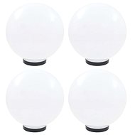 Spherical LED lamps 4 pcs sphere 40 cm PMMA 277144 - Garden Lighting