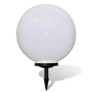 Garden lamp round solar LED 50cm 1pc with spike - Garden Lighting