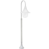 Garden column lamp E27 120 cm aluminium white - Garden Lighting