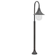 Garden pillar lamp E27 120 cm aluminium bronze - Garden Lighting