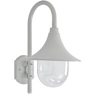 Garden wall lamp E27 42 cm aluminium white - Garden Lighting
