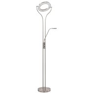 Floor lamp 18 W silver 180 cm dimmable - Floor Lamp