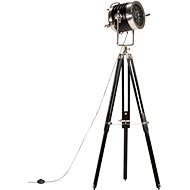 Floor lamp on tripod black massive mango tree 171 cm - Floor Lamp