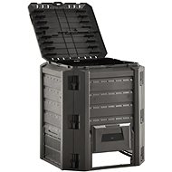 Garden composter black 380 l 312272 - Compost Bin
