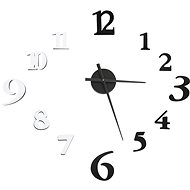 3D Wall Clock modern design black and white 100 cm XXL 325150 - Wall Clock
