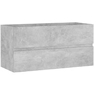 Cabinet under the washbasin concrete grey 90x38,5x45 cm chipboard 804759 - Bathroom Cabinet