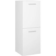 Bathroom cabinet white 30 x 30 x 80 cm chipboard 804988 - Bathroom Cabinet