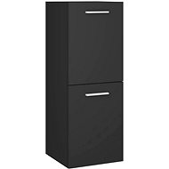 Bathroom cabinet grey 30 x 30 x 80 cm chipboard 804990 - Bathroom Cabinet