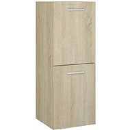 Bathroom cabinet oak sonoma 30 x 30 x 80 cm chipboard 804991 - Bathroom Cabinet