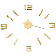 3D wall clock modern design gold 100 cm XXL 325157 - Wall Clock
