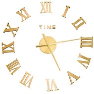 3D wall clock modern design gold 100 cm XXL 325160 - Wall Clock