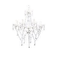 Transparent classic crystal chandelier for 5 bulbs - Chandelier