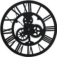 Wall clock black 30 cm acrylic 325168 - Wall Clock