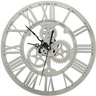 Wall clock silver 30 cm acrylic 325169 - Wall Clock