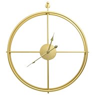 Wall clock gold 52 cm iron 325170 - Wall Clock