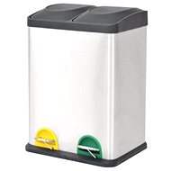Waste bin for sorted waste stainless steel 36 l 50600 - Rubbish Bin