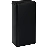 Waste bin with automatic sensor black steel 80 l 50926 - Rubbish Bin