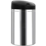 Contactless waste bin 62 L stainless steel 51154 - Rubbish Bin
