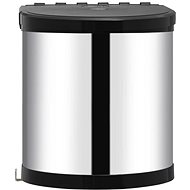 Built-in waste bin stainless steel 12 l 51172 - Rubbish Bin