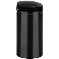 Waste bin with automatic sensor 30 L carbon steel black 322698 - Rubbish Bin