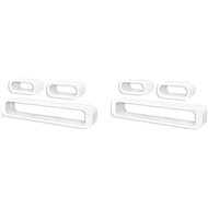 Wall shelves cube 6 pcs white 275974 - Shelf