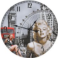 Vintage wall clock Marilyn Monroe 60 cm 325180 - Wall Clock