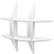 Wall shelves 2 pcs white 275992 - Shelf