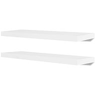 Wall shelves 4 pcs white 80 cm 275998 - Shelf