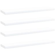 Additional shelves 4 pcs white 40 x 10 x 1,5 cm chipboard 805122 - Shelf