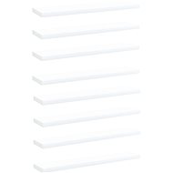 Additional shelves 8 pcs white 40 x 10 x 1,5 cm chipboard 805123 - Shelf