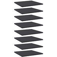 Additional shelves 8 pcs grey 40 x 40 x 1,5 cm chipboard 805175 - Shelf